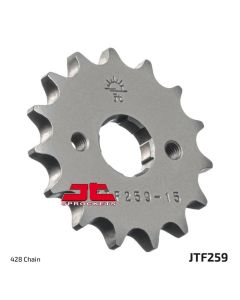 JT Sprockets Front Steel Countershaft Sprocket 13 Tooth 13T 428 Chain For Derbi Daystar 2000-2007 JTF259.13