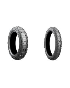 Bridgestone Battlax Adventurecross AX41 Tire Pair For Yamaha XV 950 R Bolt Scrambler 2017