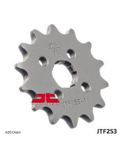 JT Sprockets Front Steel Countershaft Sprocket 13 Tooth 13T 420 Chain JTF253.13