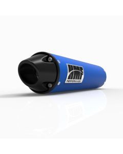 HMF Muffler Yamaha Raptor 125 11-14 Candy Blue Performance Slip On Exhaust Black Euro End Cap