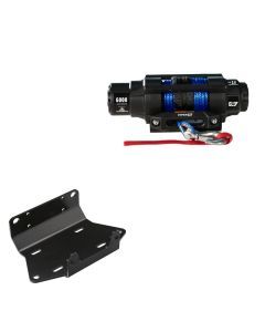 Viper 6000lbs V3 Winch Blue Rope With Mount For Yamaha Grizzly 550 2009-2014