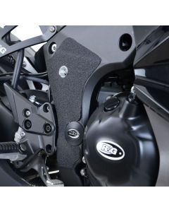 R&G Racing Black Boot Guard Kit For 2020-2024 Kawasaki Ninja 1000SX ZX1000