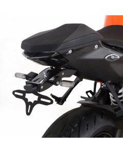 R&G Racing Black Tail Tidy License Plate Holder For 2020-2024 KTM 1290 Super Duke R
