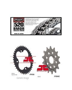 520 BMOR Sealed Chain, Front & Rear Sprocket Kit for HONDA TRX450R 2004-2005