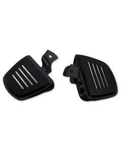 Kuryakyn Black Premium Mini Floorboards Comfort Drop Mounts Honda Goldwing F6B