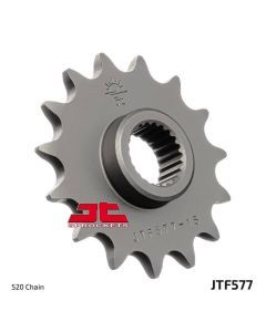 JT Sprockets Front Steel Countershaft Sprocket 15 Tooth 15T 520 Chain For MZ Skorpion Traveller 660 1995-2002 JTF577.15