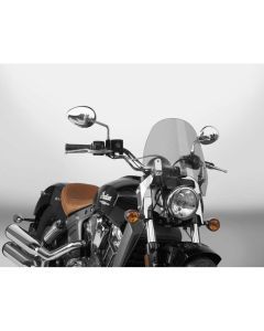 National Cycle Light Gray SwitchBlade Deflector Quick Release Windshield With Mount Kit, Straight Forks