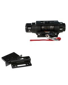 Viper 4500lbs V3 Winch Black Rope With Mount For Kawasaki Teryx 750 2008-2013