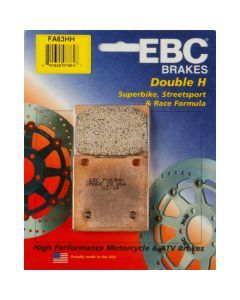 EBC 1 Pair Sintered HH Race Formula Brake Pads MPN FA63HH