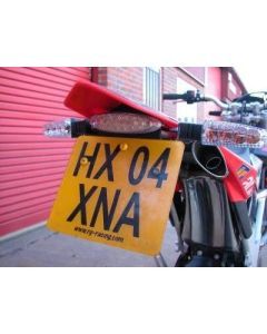 R&G Racing Black Tail Tidy License Plate Holder LP0027BK