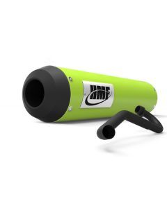 HMF Muffler Honda Grom 17-20 Venom Green Performance Full System Exhaust Mini Blackout End Cap