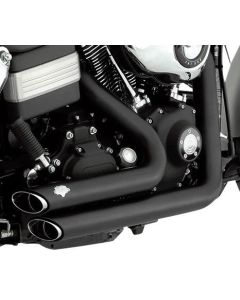 Vance & Hines Shortshots Staggered 2-2 Full Exhaust System Black 47317