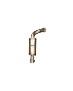 Straightline Ultra-Light muffler - Stainless 11lbs weight savings 132-155