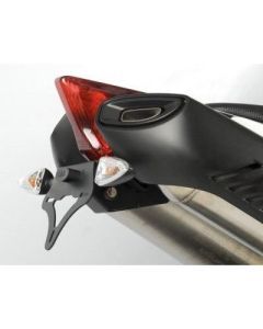 R&G Racing Black Tail Tidy License Plate Holder For 2011-2014 Aprilia Dorsoduro 1200 SMV1200