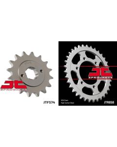 Front & Rear Sprocket Kit for YAMAHA XV920 R H/J-USA 81-82 JT Sprockets