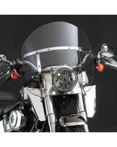 National Cycle Clear SwitchBlade Chopped Quick Release Windshield With Mount Kit, Covered Forks