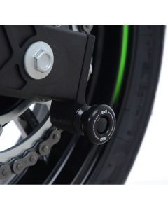 R&G Racing Black Cotton Reels Offset For 2024-2025 Kawasaki Eliminator 500