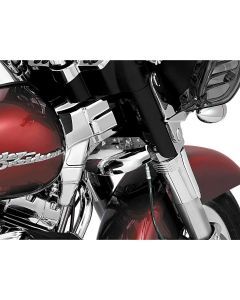 Harley FLHR Road King 1995-2013Triple Tree Wind Deflector Lower Chrome Kuryakyn