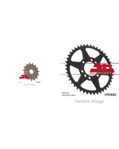 Front & Rear Steel Sprocket Kit for ATV/UTV KAWASAKI KSF400A KFX 2003-2006