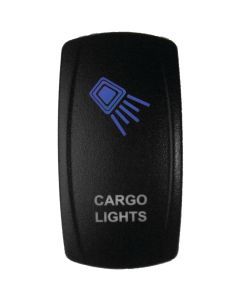 DragonFire Racing Laser-Etched Dual LED Switch - Cargo Light - Blue - 04-0095