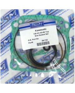 WSM Top End Gasket Kit For Kawasaki 125 KX 03-08 29-742