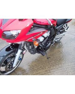 R&G Racing Black Classic Style Crash Protectors For 1997-2003 Yamaha Fazer 600