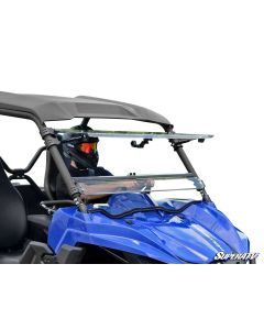 SuperATV Yamaha Wolverine Scratch Resistant Flip Windshield FWS-Y-WV-70