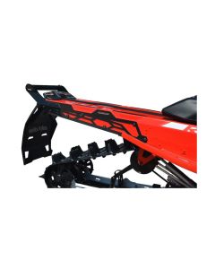 Straightline Hide 'N' Go Rear Bumper 146" Tunnel / 154" Expert (Black Rear Handle) - Black