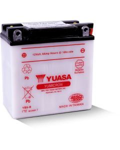 Yuasa Conventional YB9B 12 Volt Battery YUAM229BY