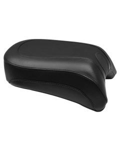 Mustang Vintage Wide Solo Plain Rear Seat Black For Harley-Davidson Softail Deluxe 2016-2017 76236