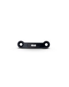 R&G Racing Black Footrest Delete Blanking Plates BLP0134BK