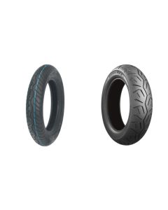 Bridgestone Exedra G721/Max 130x90x16 And And 180x70x15 Full OEM Tire Set For Kawasaki VN 900B Classic SE 11-17