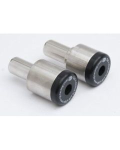 R&G Racing Black Bar End Sliders For 2001-2006 Honda Bros