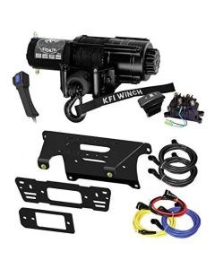 5000 lb KFI Assault Winch Combo Synthetic Polaris Ranger 2013-2018 XP900 XP 900