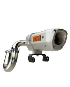 RJWC Single Centered Slip-On APX Exhaust For Can-Am Renegade G2 2012-2024