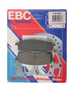 EBC 1 Pair Performance X-Series Carbon Brake Pads MPN FA105X