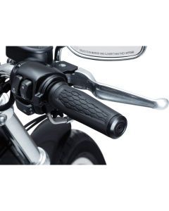 Kuryakyn Hex Grips for V-Twin Cable Black