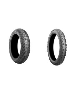 Bridgestone Battlax Adventurecross AX41 Tire Pair For Kawasaki Versys X 300 2017+