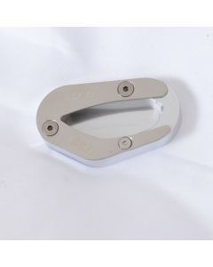 R&G Racing Silver Kickstand Shoe For 2017-2022 Triumph Bonneville T100