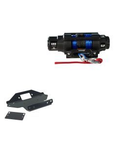 Viper 6000lbs V3 Winch Blue Rope With Mount For Kawasaki Brute Force 650 EPS 2006-2013