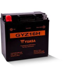 Yuasa Maintenance Free GYZ16H 12 Volt Battery YUAM716GH