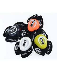 R&G Racing White Wider Aero Knee Sliders AKS0003WH