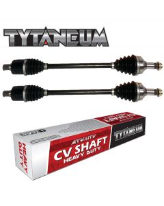 Tytaneum Heavy Duty Front/Rear CV Axle Set For 2013-2018 Can-Am Outlander 650 EFI