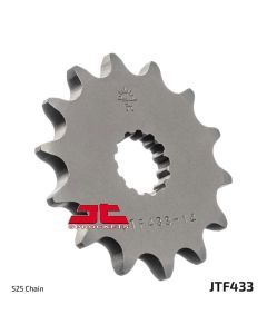 JT Sprockets Front Steel Sprocket 14 Tooth 14T 525 Chain For Suzuki GSX-R400 J,RK,RAK 1988-1989 JTF433.14
