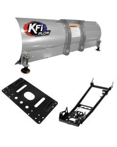 KFI ATV 48" Snow Plow Kit Combo Yamaha Bruin Grizzly Kodiak 350 400 450 NEW