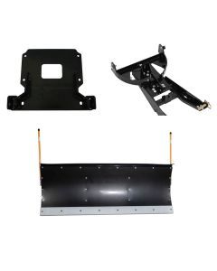 Denali 66" UTV Poly Snow Plow Kit For 2015-2020 Polaris Ranger 570 & 1000, and 2015-2021 Ranger XP900 - MA11704