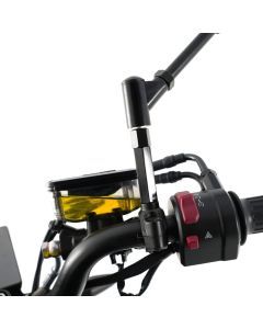 R&G Racing Black Mirror Risers For 2013-2018 Aprilia Caponord 1200