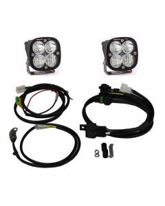 Baja Designs Auxiliary LED Light Pod Each Squadron Pro Series Driving/Combo Pattern Clear Lens 497053