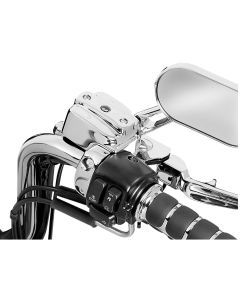 Harley FLHTCU 1996-1999,2007Handlebar Control Dress Up Kit Chrome by Kuryakyn
