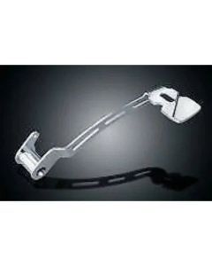 KURYAKYN CHROME EXTENDED BRAKE PEDAL FOR 1997-2007 HARLEY TOURING FL MODELS 1027